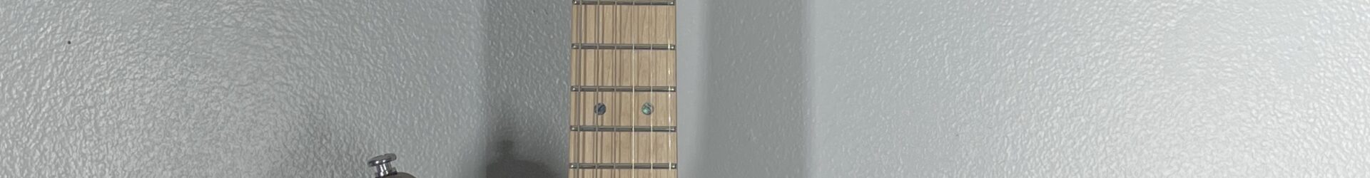 Nathan build, local builder here in Painesville, off set strat.