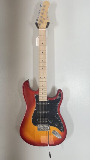 Amati Strat copy, brand new, pro setup, w/bag.