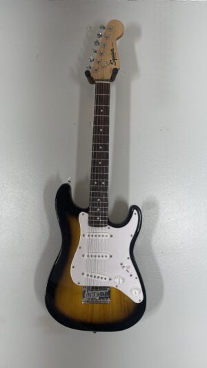 Squier Mini Strat, plays great, sunburst!