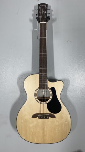 Alvarez AF30CE, folk size, solid top, pickup, brand new.