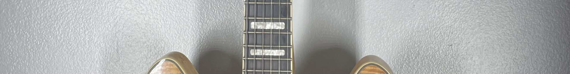 Hagstrom Viking Deluxe, natural, almost new, w/ohsc.