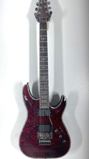 Schecter C-1 Hellraiser, older Korean, w/Floyd.