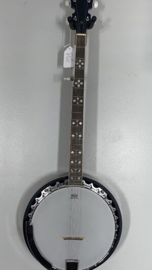 Crestwood banjo, with bag.
