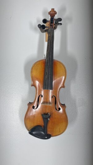 4/4 violin, supposedly 150 years, old, cannot prove, but probably. Plays great.