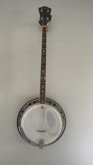 Vintage Fender Banjo, Allegro? 60's or 70's? Heavy, good banjo, w/hd cs.