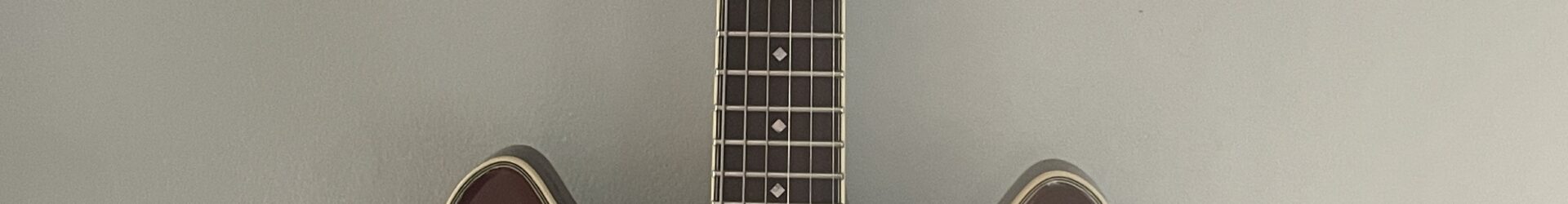 D’Angelico DC MINI w/gig bag, almost new, pro setup, w/bag.