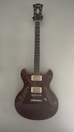 D'Angelico DC MINI w/gig bag, almost new, pro setup, w/bag.