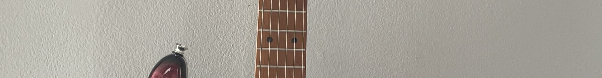 Amati Brand New 200PC06 Strat Copy, Pro Setup and Bag, Roasted Maple Neck.