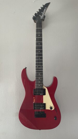 Jackson guitar, pro setup and ready to play.