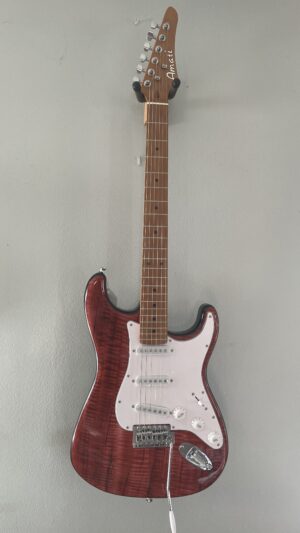 Amati 200PC02 Strat Copy, Brand New, Pro Setup and Gig Bag.